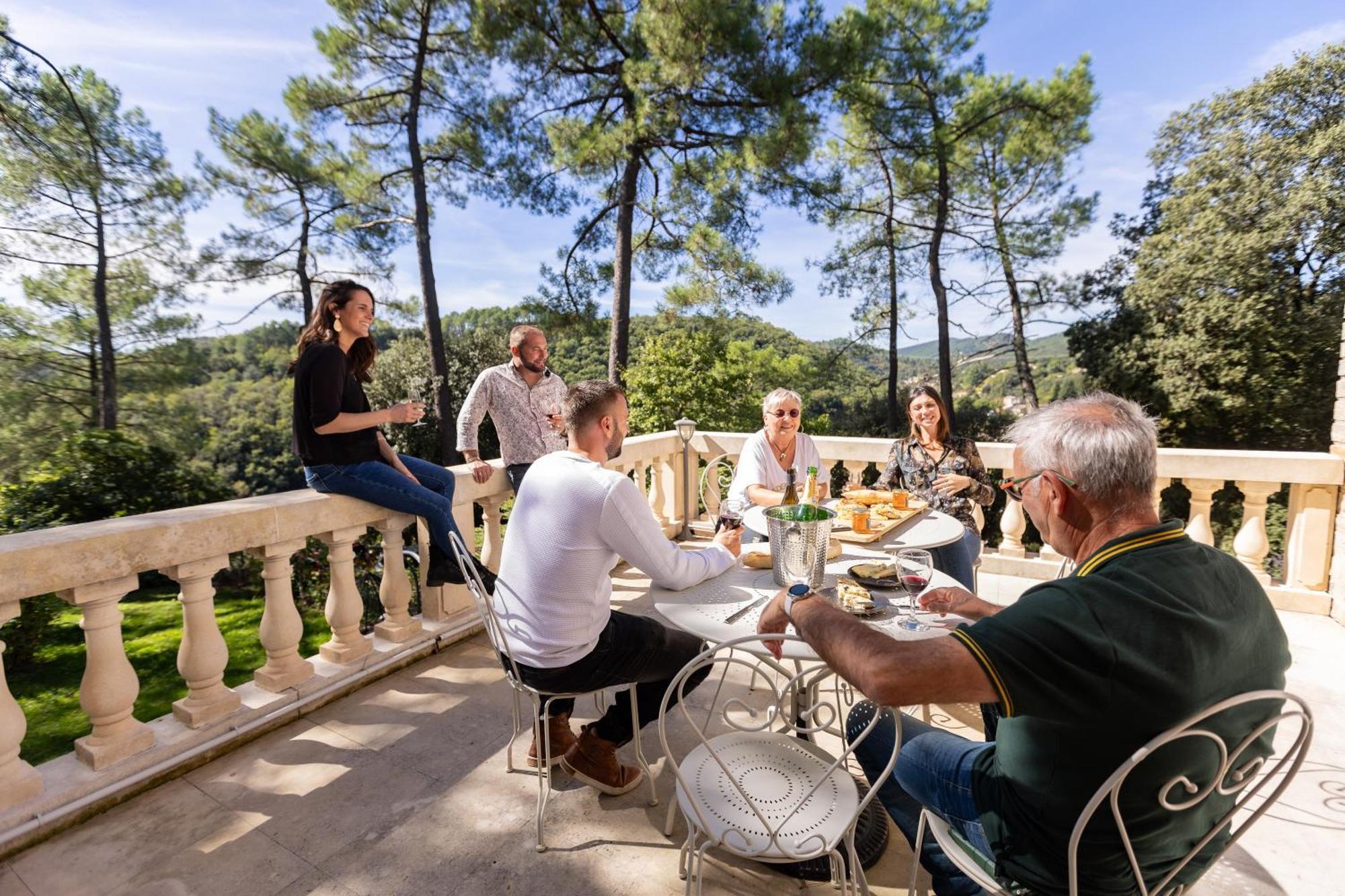 Les Hauts Du Marquet: Luxe 5-Star Gite with Infinity Pool in Cevennes Saint Jean du Pin Exterior photo